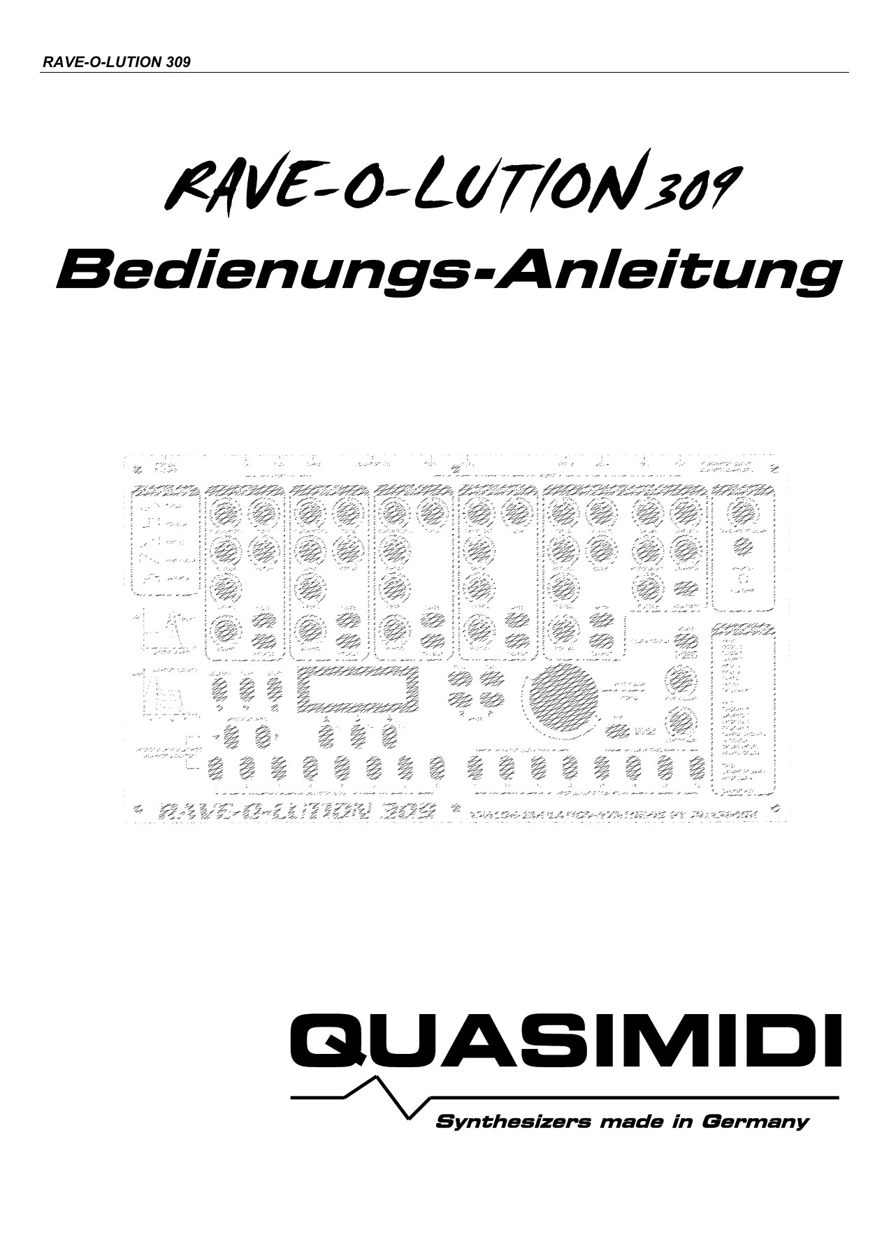 Quasimidi 309 Owner’s Manual