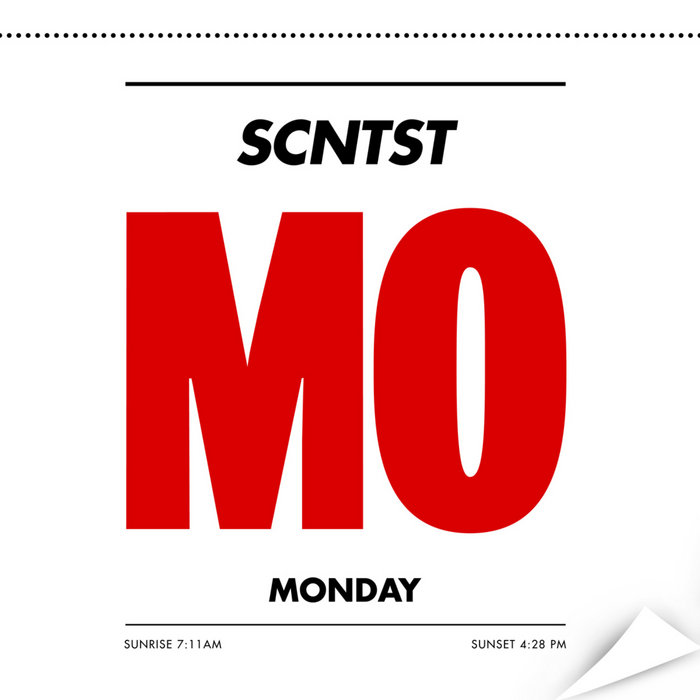 Cover artwork for SCNTST — Monday.