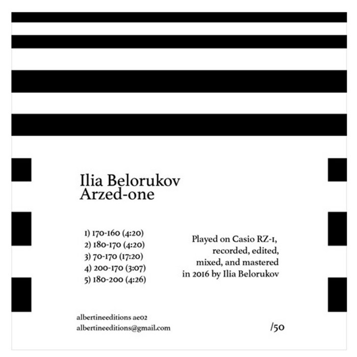 Cover artwork for Ilia Belorukov — Arzed-One.