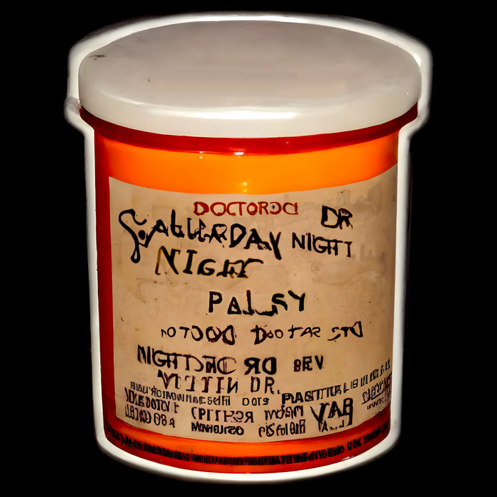 Cover artwork for Saturday Night Palsy / Sean Douglas — “Doctor, I Presume”.