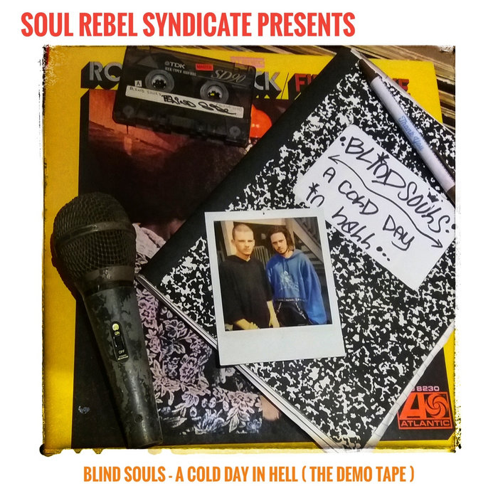 Cover artwork for BLIND SOULS — A Cold Day in Hell (1993–1995).