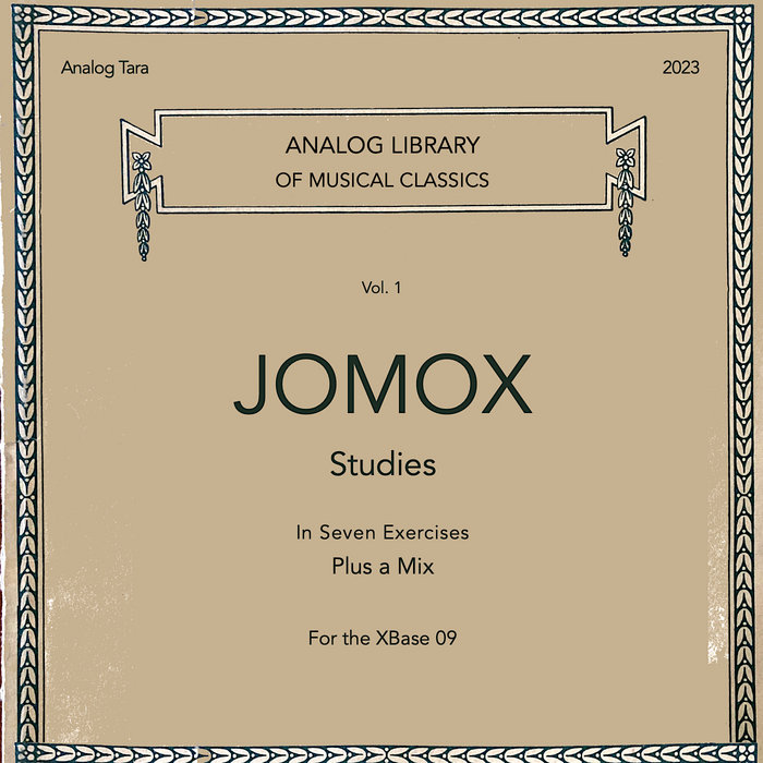 Cover artwork for Analog Tara — Jomox Studies.