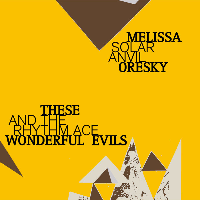 Cover artwork for These Wonderful Evils / Zak Boerger — And the Rhythm Ace / Solar Anvil.