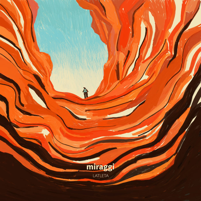 Cover artwork for LATLETA / Stefano Roman — “Balla la testa”.