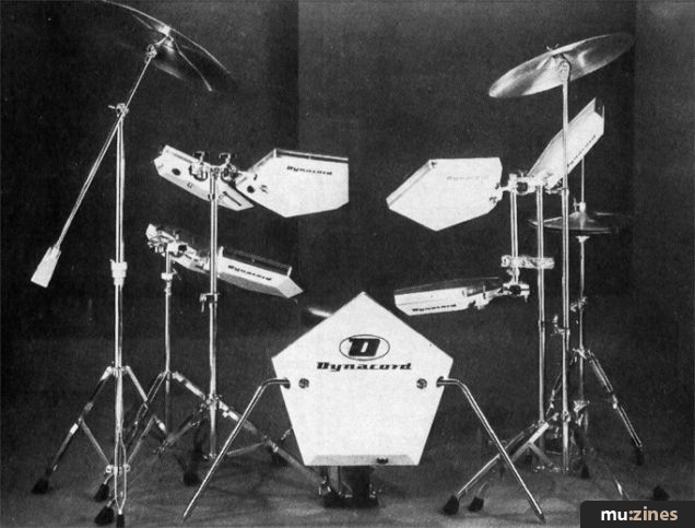 Dynacord Percuter kit in One Two Testing, October 1984