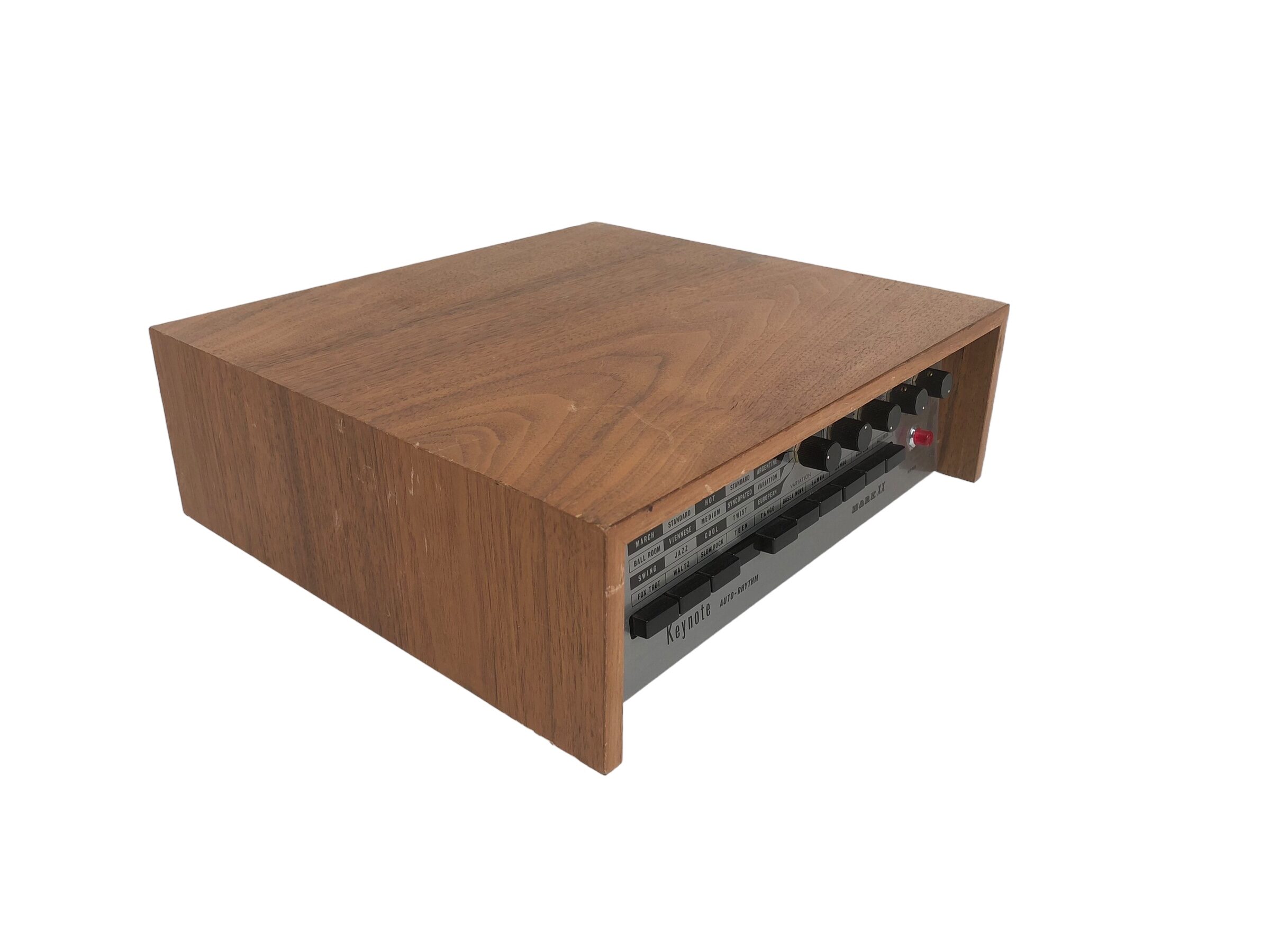 Keynote Auto-Rhythm Mark XX (MR-101), left three-quarter view