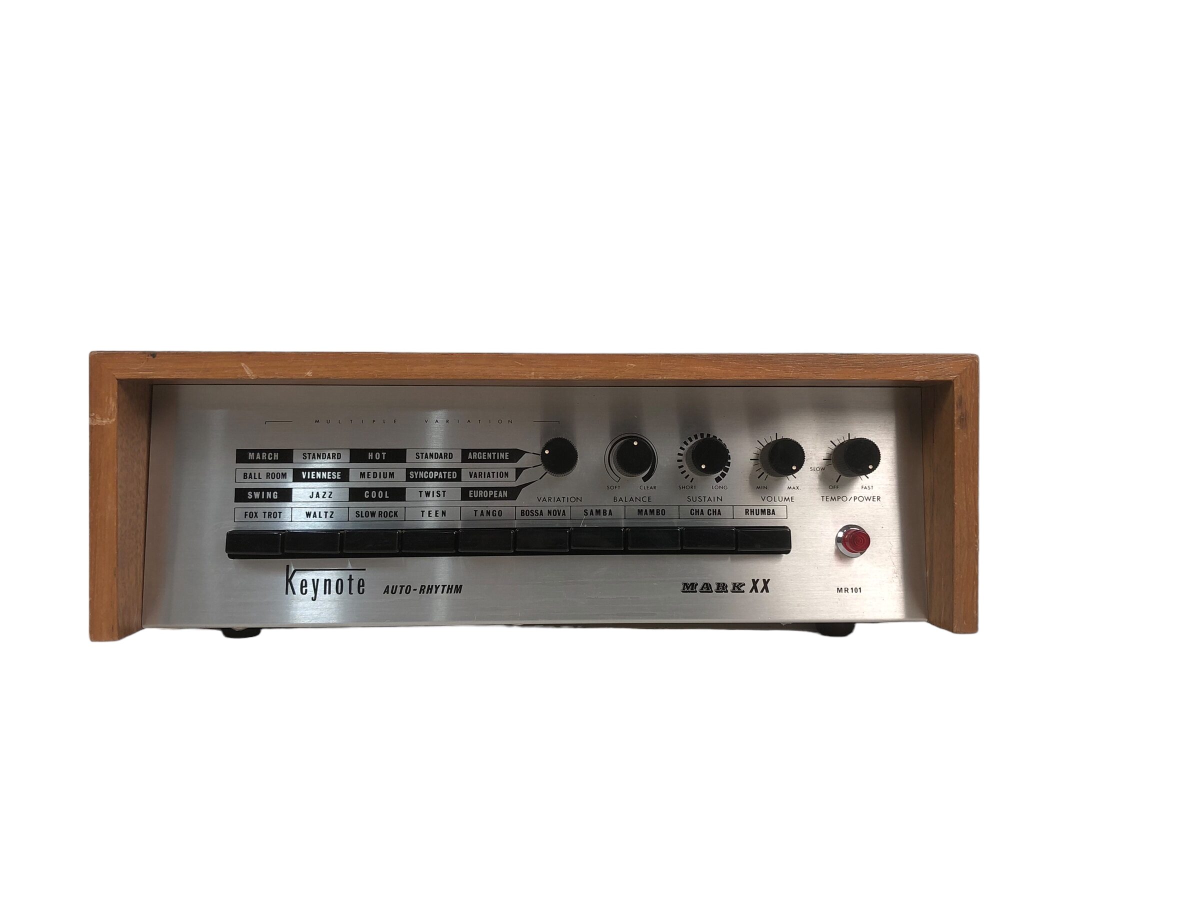 Keynote Auto-Rhythm Mark XX (MR-101), front view