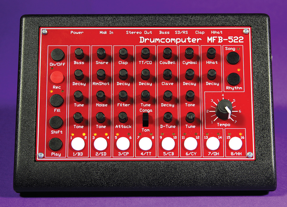 MFB-522, complete front panel in Sound On Sound’s February 2013 review.